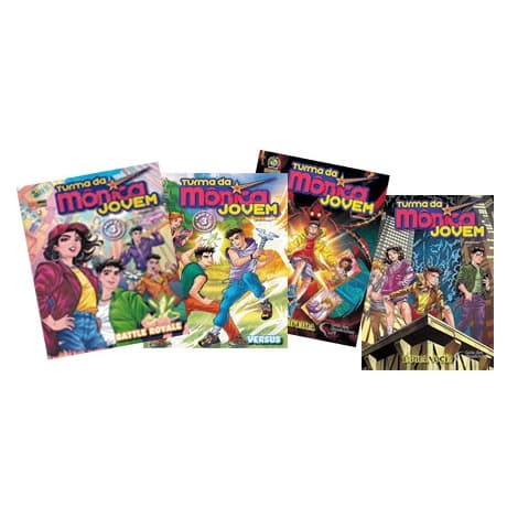 Revista Turma da Mônica Jovem 3ª série  -  novas