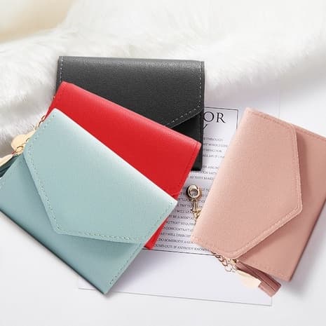 Carteira Feminina Com Franjas/Bolsa Porta-Cartões/Bolsa De Mão/Porta-Cartões