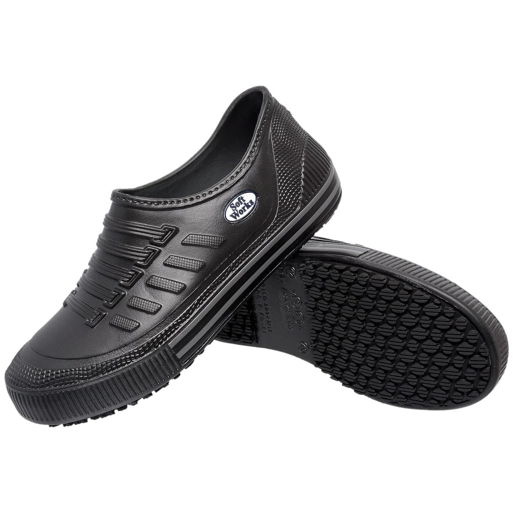 Tênis Sapato de Segurança Antiderrapante Restaurante Padaria Cozinha Ref. BB81 calçado resistente