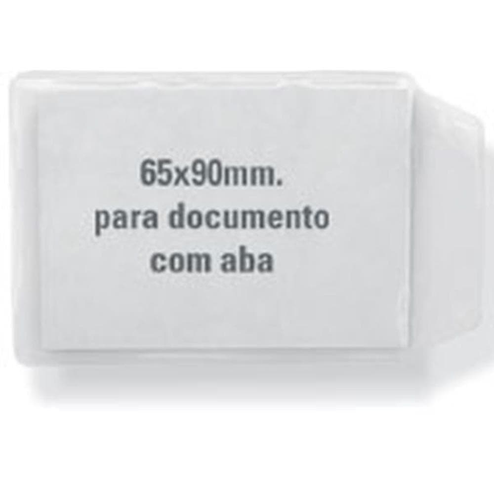 PORTA DOCUMENTO P/CNH CRISTAL 6,5X9CM - 100 PEÇAS
