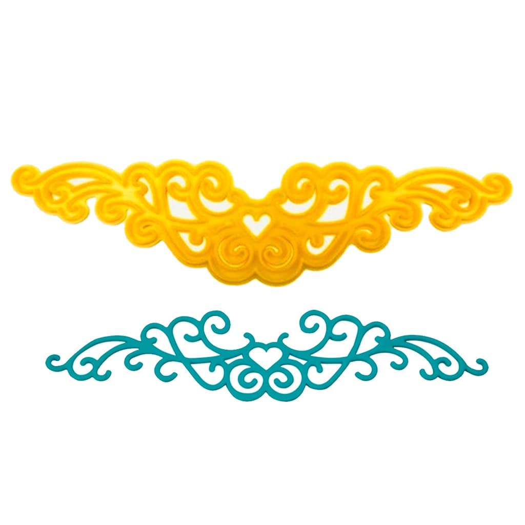 1 Unidade Cortador Formato Arabesco P/ Massas e Biscuits