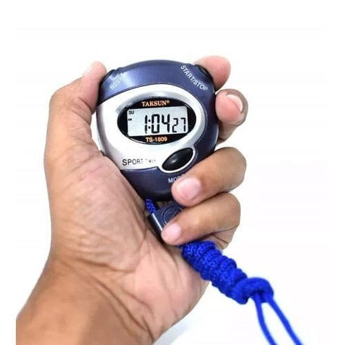 Cronômetro Progressivo Digital Com Relógio Alarme E Data