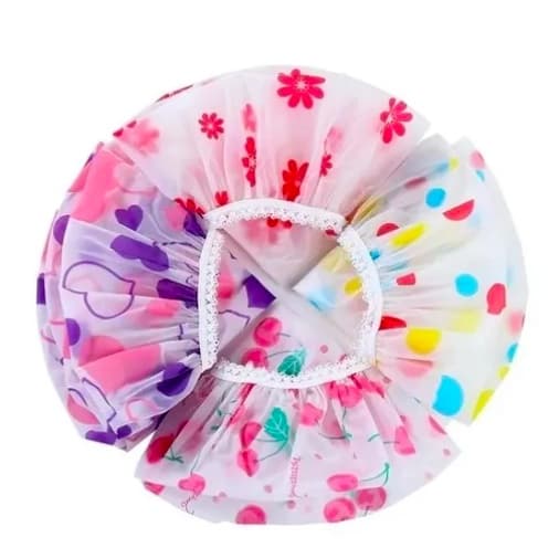 Touca De Banho Plástico Reutilizável À Prova D'água Toca Plástica Banho MS200120