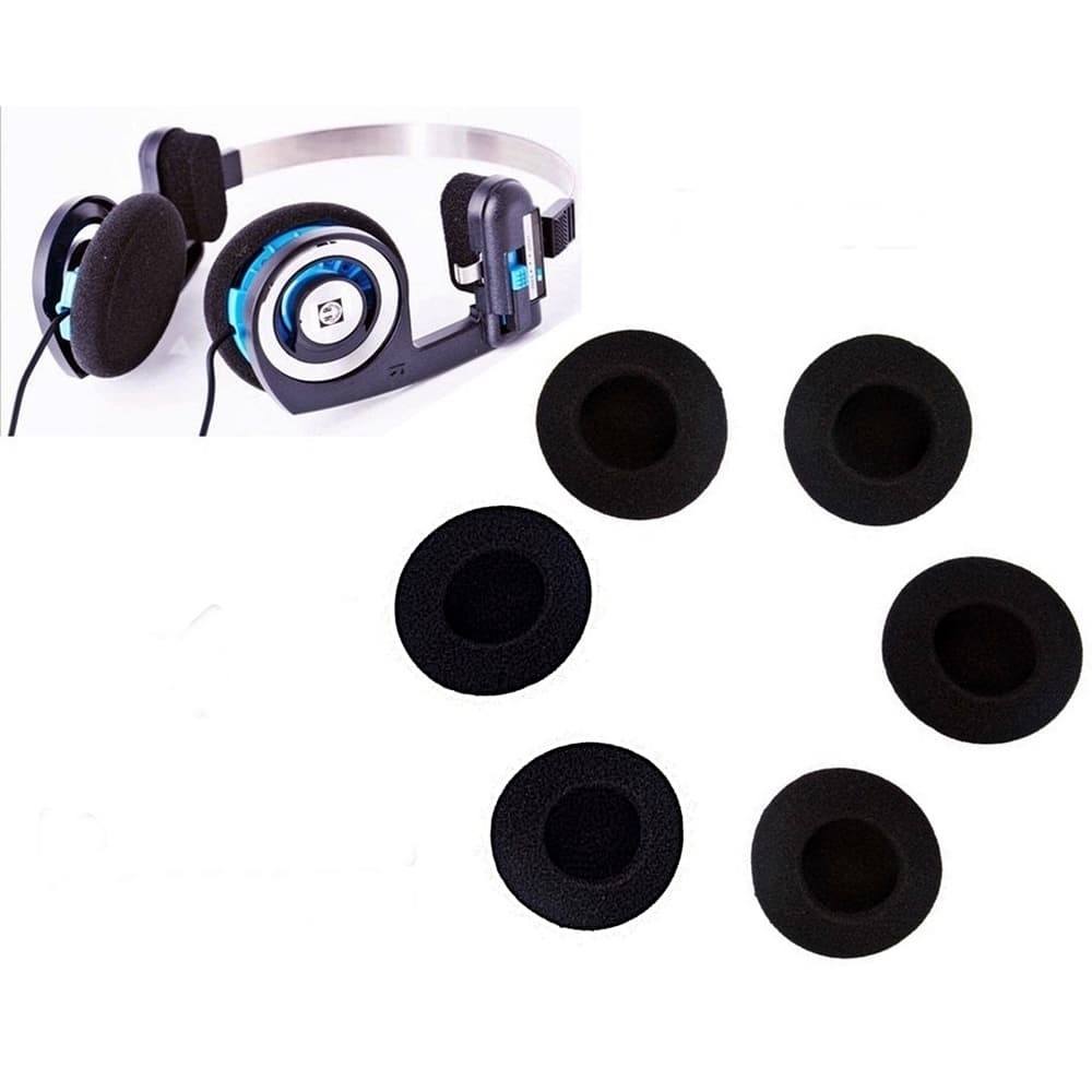 6 Unidades - Espumas Almofada Fone De Ouvido Porta Pro Koss