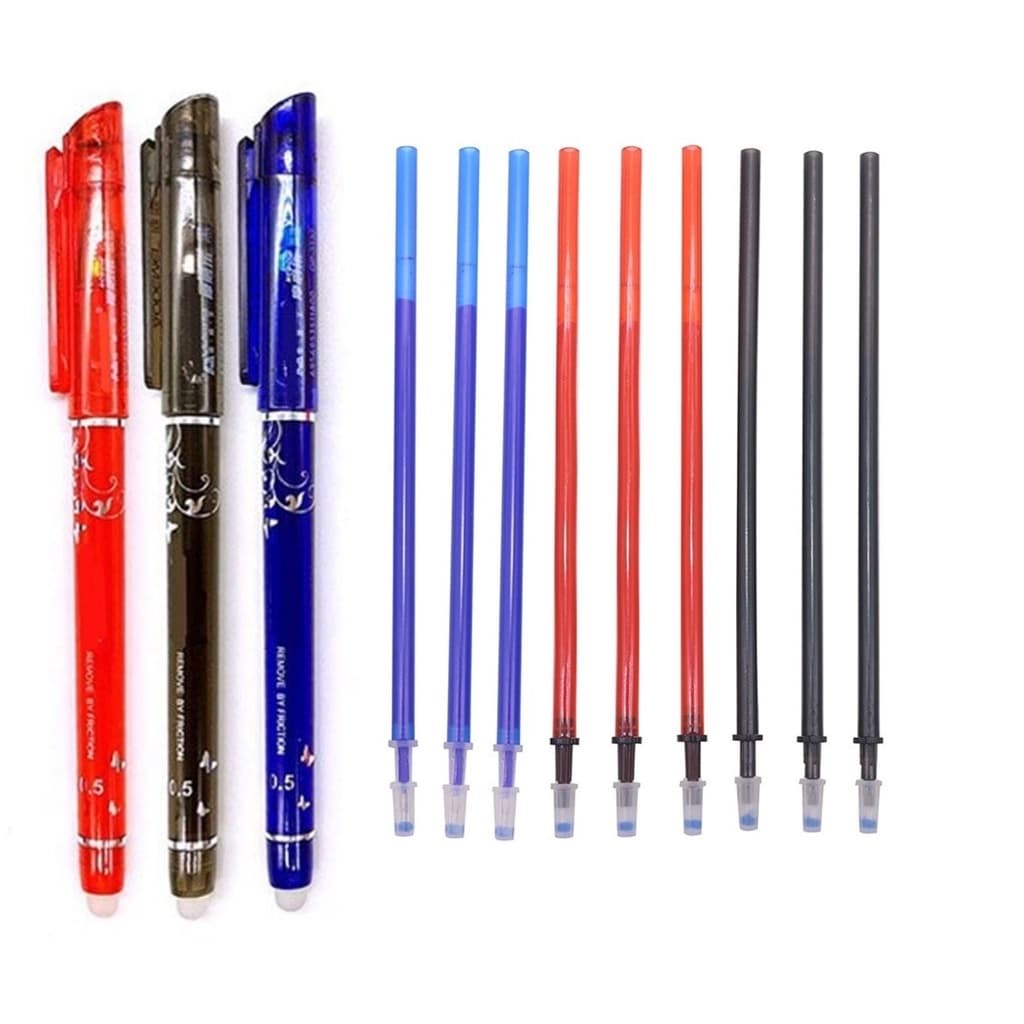 Caneta Mágica Apagável Gel 0.5mm + 5 Refil