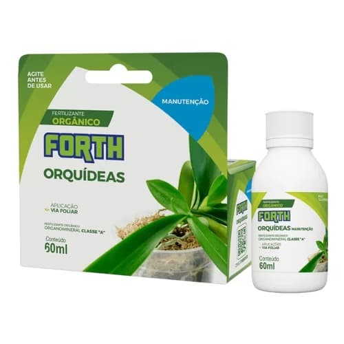 Fertilizante Forth Orquídeas Manutenção 60ml - Concentrado