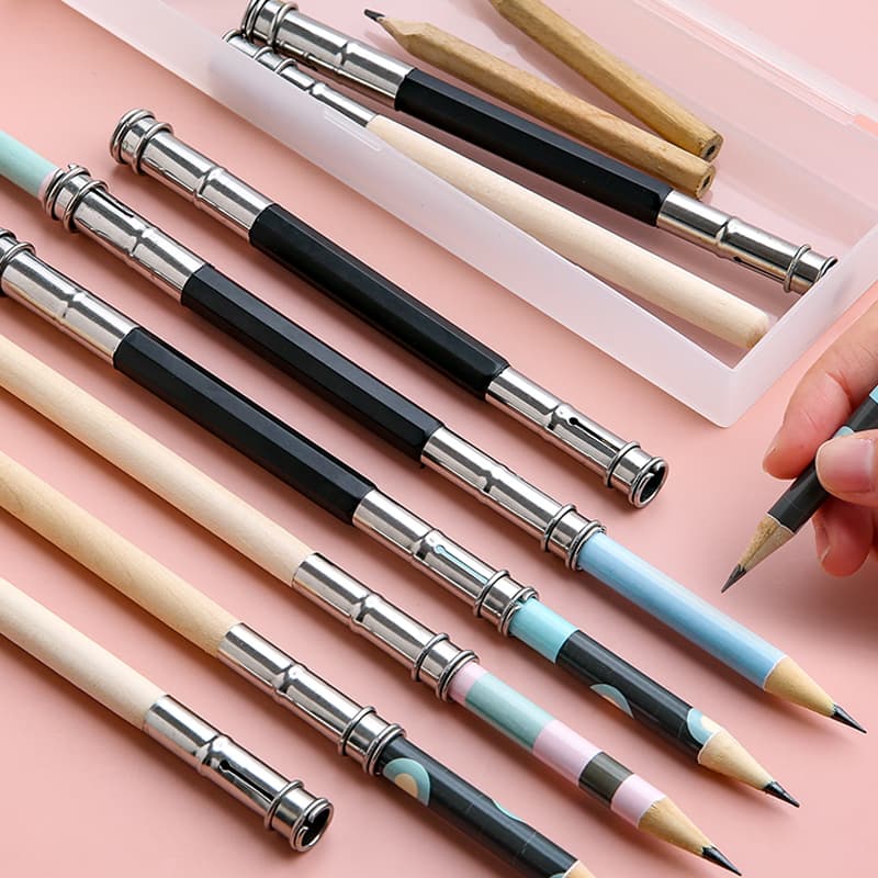 Extensor De Lápis De Dupla Pontas Para Estudantes / Artigos De Escritório