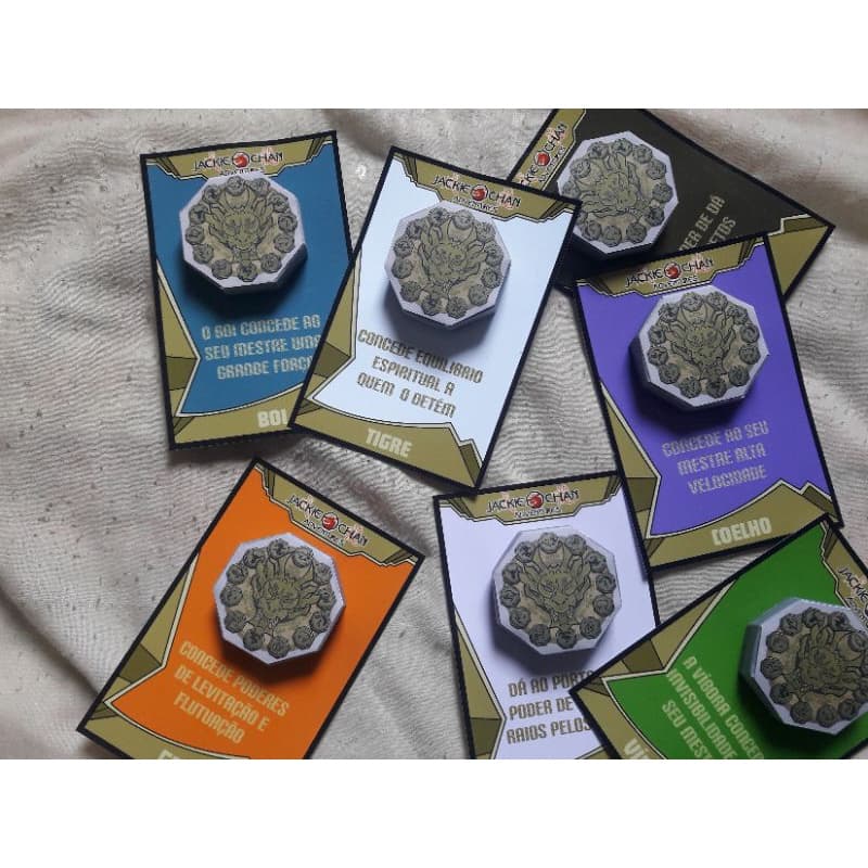 talismã chinês as aventuras de jackie chan desenho tv Globinho nostalgico 1 unidade