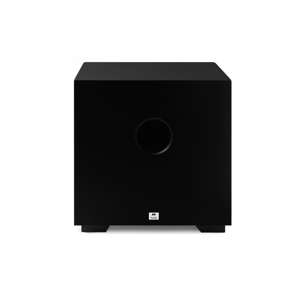 Subwoofer Ativo AAT Compact Cube 10" 240W Preto Home Theater