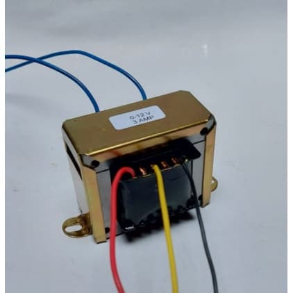 Transformador 0-12 V  3 Amp