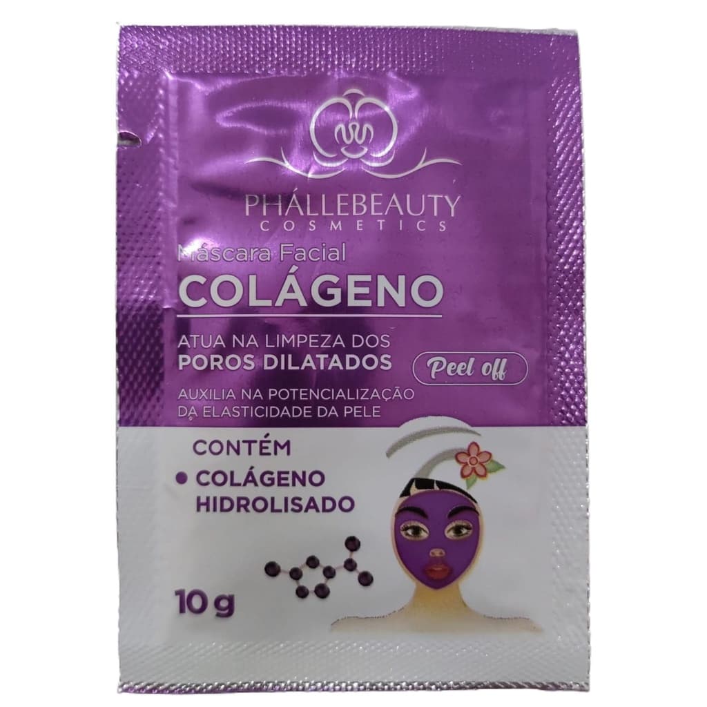 Mascara Facial Peel Off Colágeno - PhalleBeauty PH516