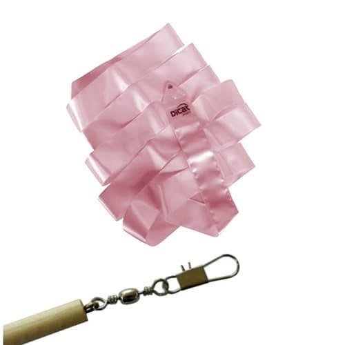 Kit Baby Estilete madeira com Fita Cetim 3M Dicat Sports Rosa Bebê