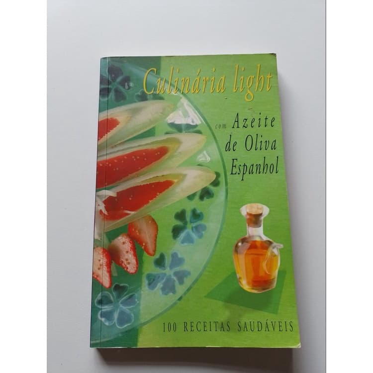 Livro Culinária Light Com Azeite De Oliva Espanhol R322