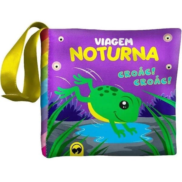 Livro de Pano - Bebê Feliz - Viagem Noturna