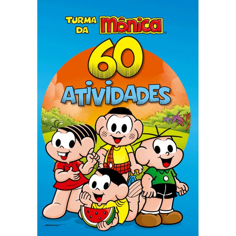 Livro - Turma da Mônica - 60 atividades - Ciranda Cultural