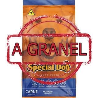 Ração Special Dog Premium Sabor Carne Para Cães Adultos- Granel 1kg ração de cachorro