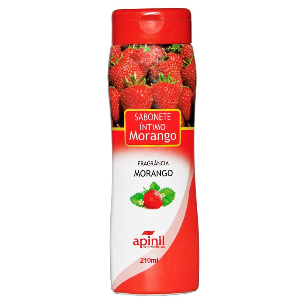 Sabonete Feminino Intimo Morango Apinil 210ml Original