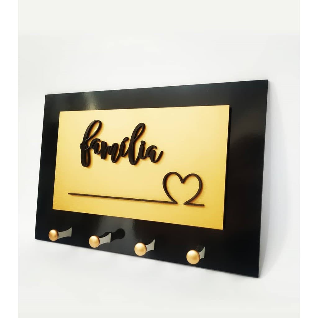 Porta Chaves e Cartas em MDF/Decoração de Casa
