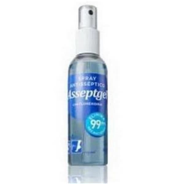 SPRAY ANTISSEPTICO ASSEPTGEL CLOREXIDINA ORIGINAL 120ML