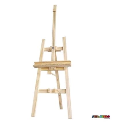Cavalete De Pintura 180x50 Dobravel Retratil Para Transporte