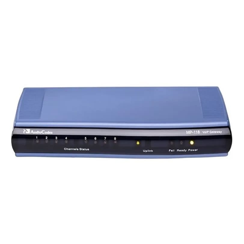 Audiocodes Mediapack 118 Analog Voip Gateway 8 Fxs