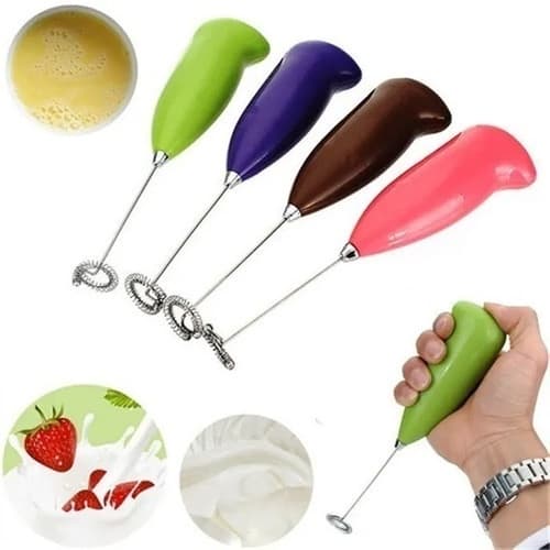Mini Mixer Batedor De Bebidas Portátil Misturador Shake Bebidas Cores Sortidas