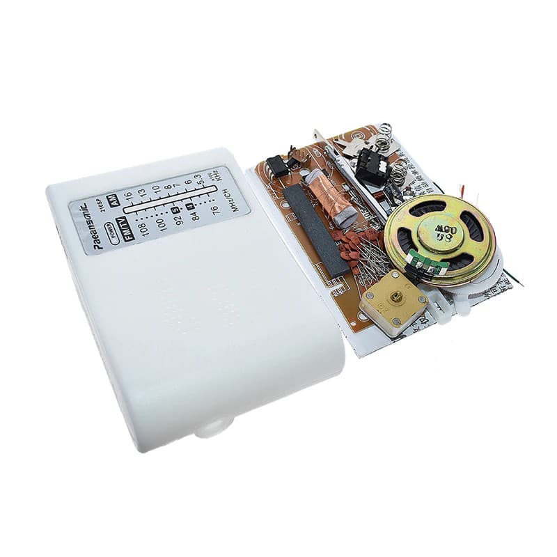 Kit Para Montar Rádio AM/FM Com todas as Peças, Manual em Português