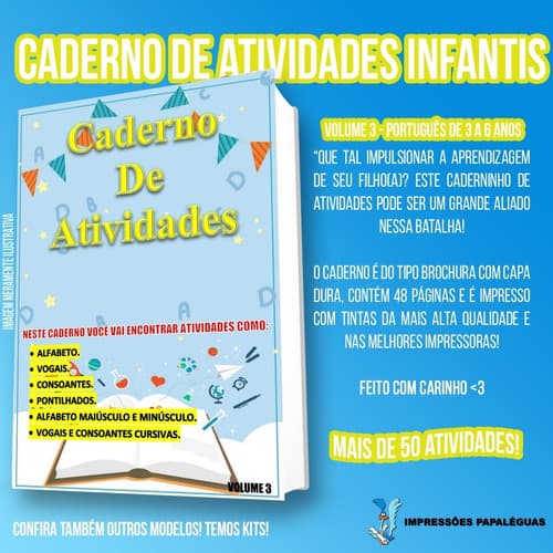 Atividades Escolar Infantil - Ortografia Básica (3 A 6 Anos)