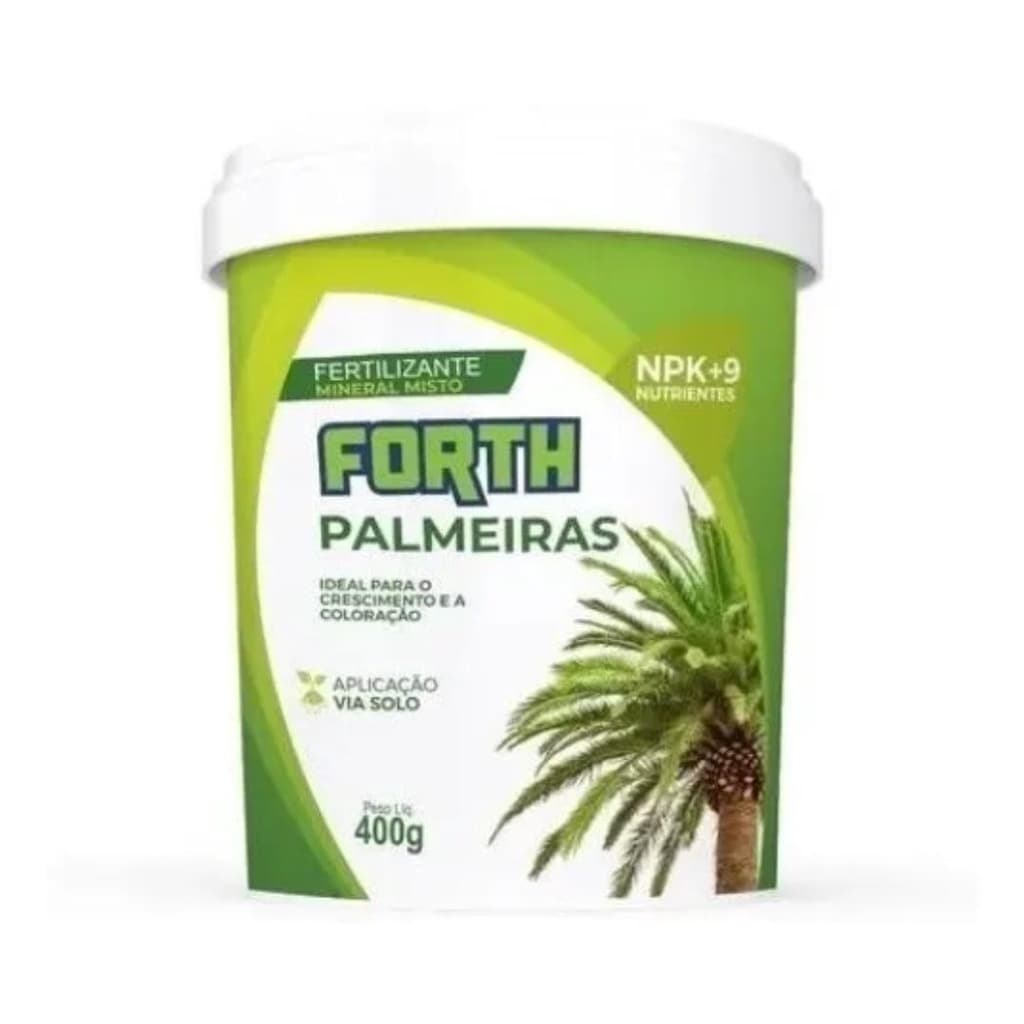 Adubo Fertilizante Forth Palmeiras Npk 400g Palmeira
