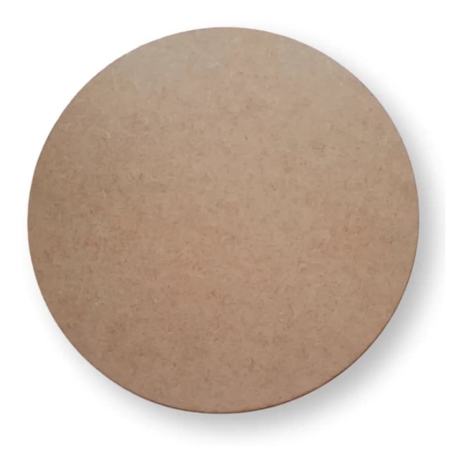 Sousplat MDF Cru 35cm Supla Suplats Base para capa Tecido Promoção