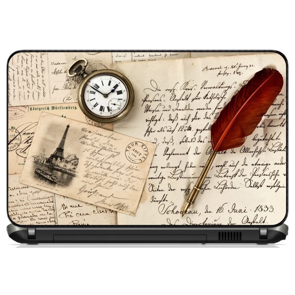 Adesivo Personalizado Skin Pelicula Notebook Macbook Tablet Anos 80 [ 11 ] Retro Vintage Torre Eifel