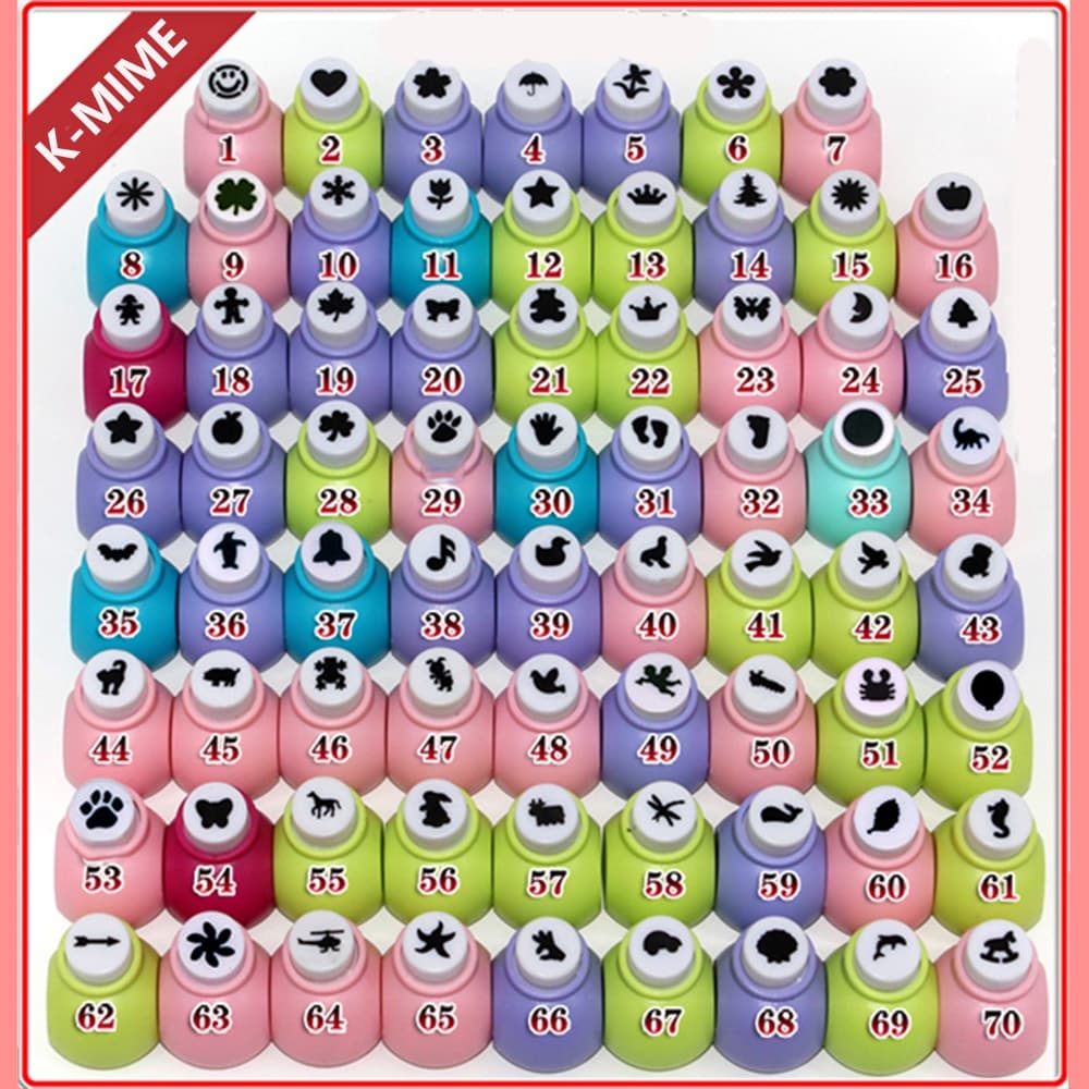 Mini Furador De Folha Infantil Para Scrapbook DIY Perfurador Artesanal Furadores Craft Paper Punch