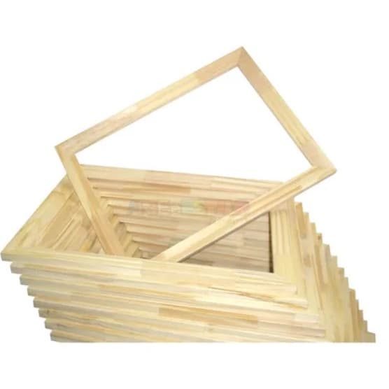 2 Chassis Bastidor 40x50 Cm P/ Tela De Pintura E Uso Geral