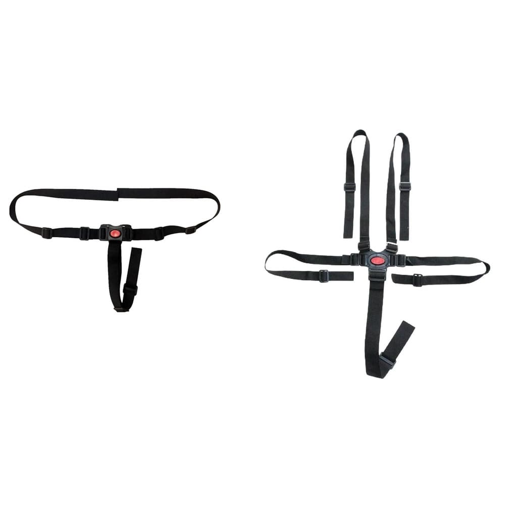 Cinto Carrinho de Bebê 3 ou 5 Pontos Universal Cadeirinha Cadeirão Trava Sinto Segurança Infantil