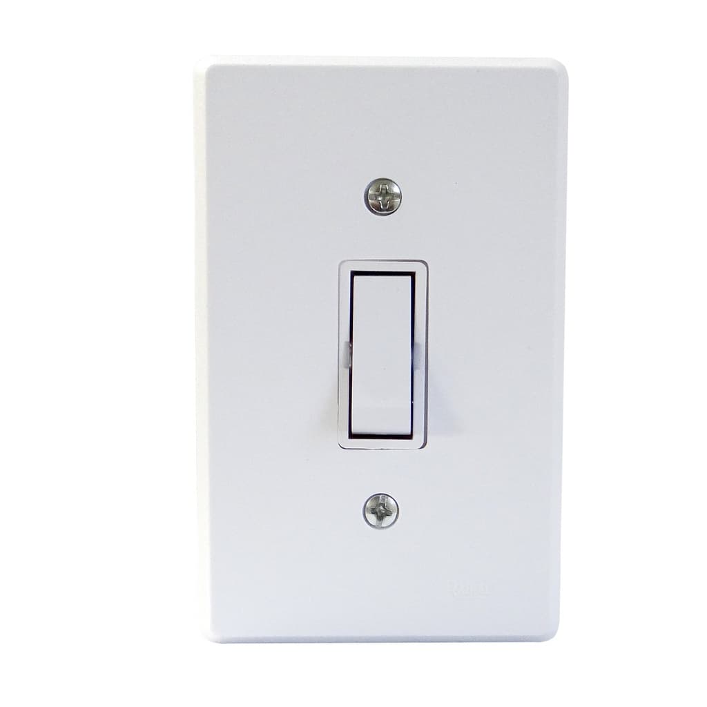 Interruptor 1 Tecla Simples Linha Gelo Radial