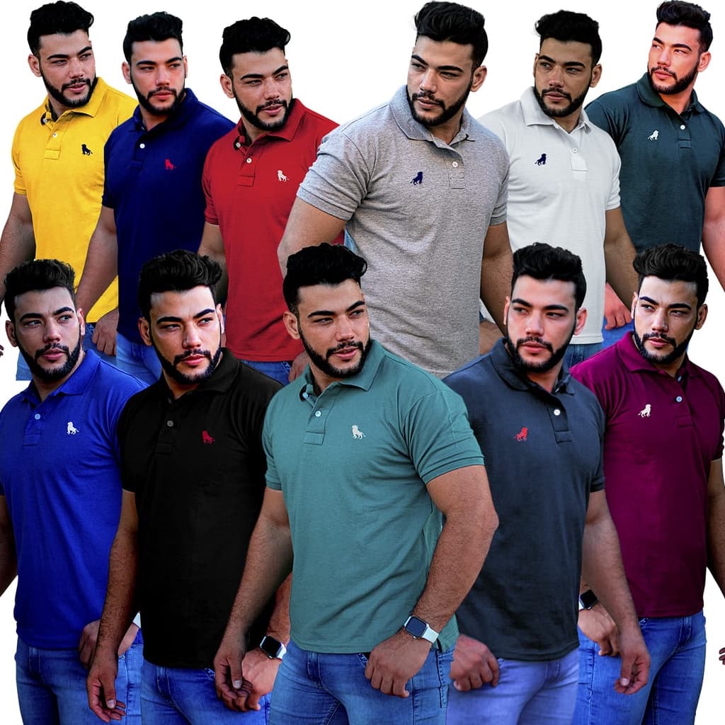 KIT 10 CAMISAS BASICA ORIGINAL DIRETO DA FABRICA . br