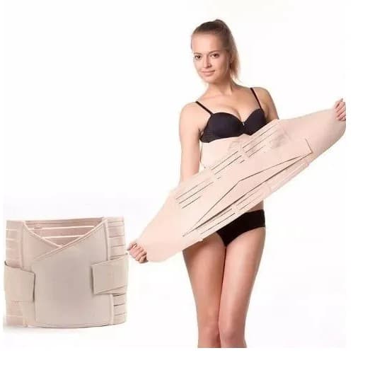 Cinta Modeladora Barriga Pós Parto Cirurgia Reduz Medidas Lançamento