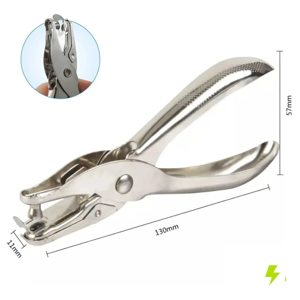 Alicate Furador Perfurador Papel Eva Circulo Scrapbook 6mm