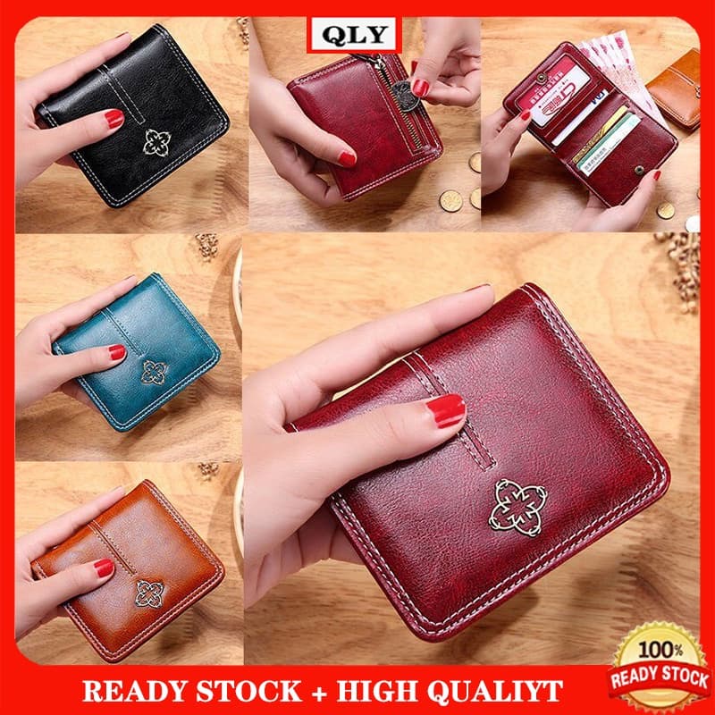 ♝ Estoque Pronto Carteira De Luxo Retro Mulher Pequena