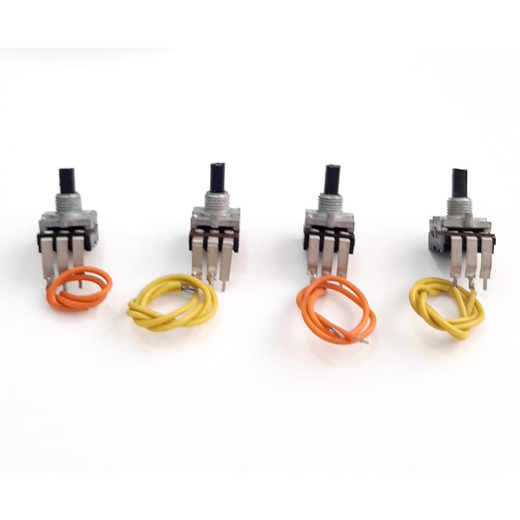 Kit 04 Mini Potenciômetro Linear 1M