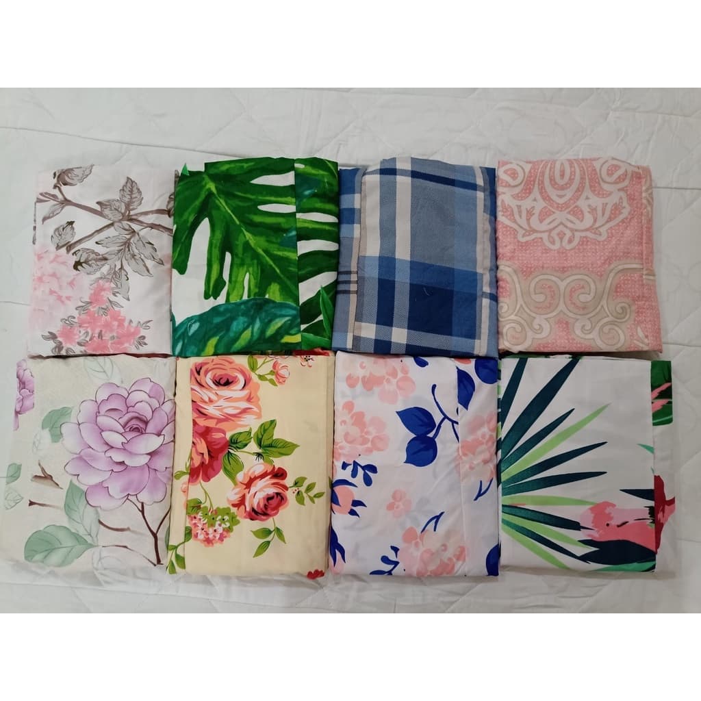 Kit 10 Fronhas Microfibra para Travesseiros Estampadas, Estampas variadas