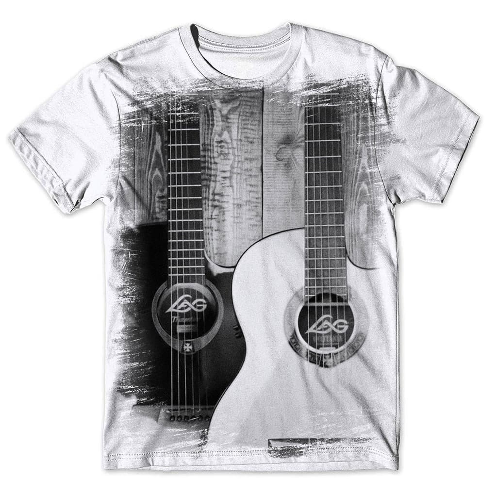 Camisa Camiseta Masculina Musica Violão 10