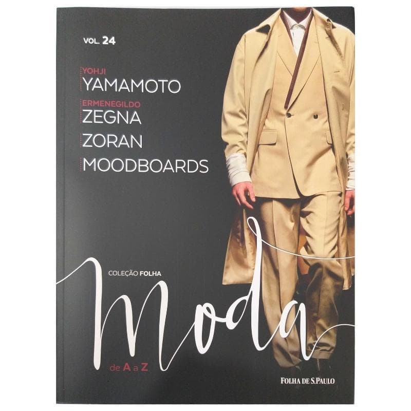 Livro Coleção Folha Moda de A a Z Volume 24 Moda e Estilo