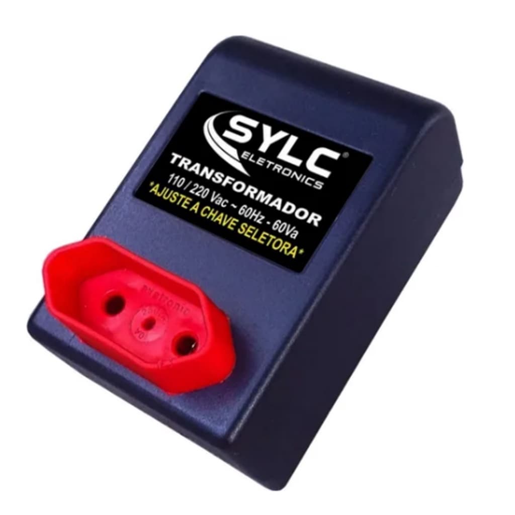 Transformador Conversor Bivolt 60va 110-220v Ou 220-110v 45w