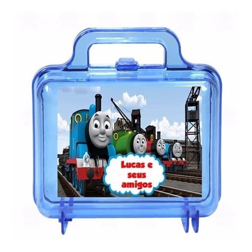 23 Maleta Acrilico + 20 Tubetes Thomas E Seus Amigos