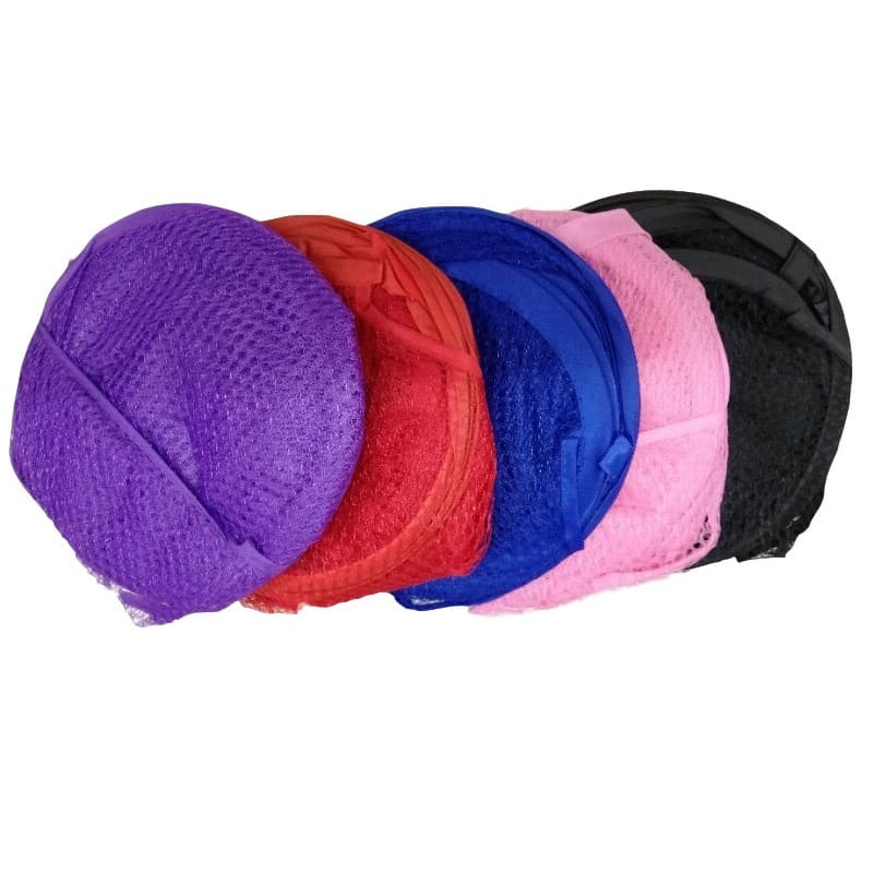 Cesto De Roupa Suja Nylon Organizado 36x36x58/40X40X70cm