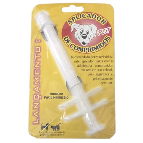 Aplicador De Comprimidos Para Cães E Gatos
