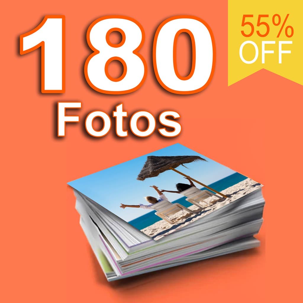 Impressão / Revelação De 180Fotos 10x15 Decoração Entrega Rápida Pacote Economico  Com Qualidade.