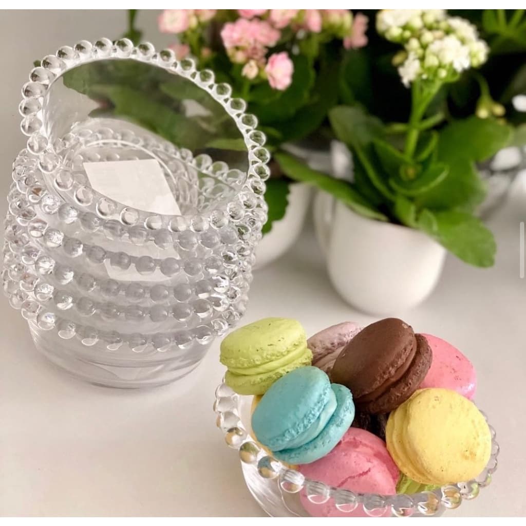 Kit 4 Bowls P/ Petiscos Molhos Pearl Cristal Wolff 28386