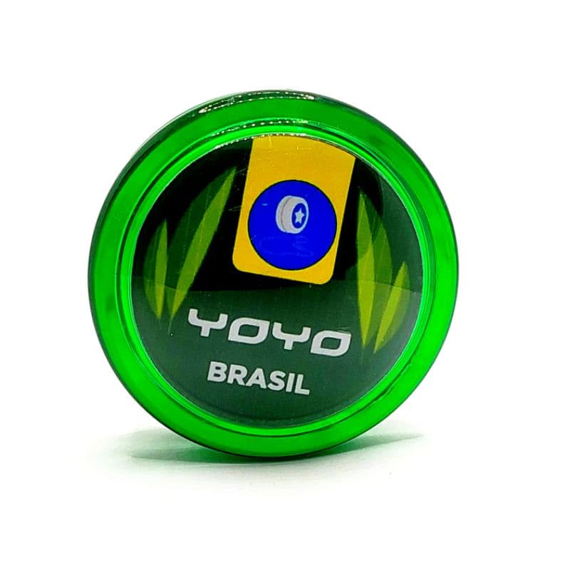 Yoyo Profissional Tradicional YOYOBRASIL de eixo fixo + 3 cordas de ioiô (ioio,yo-yo)